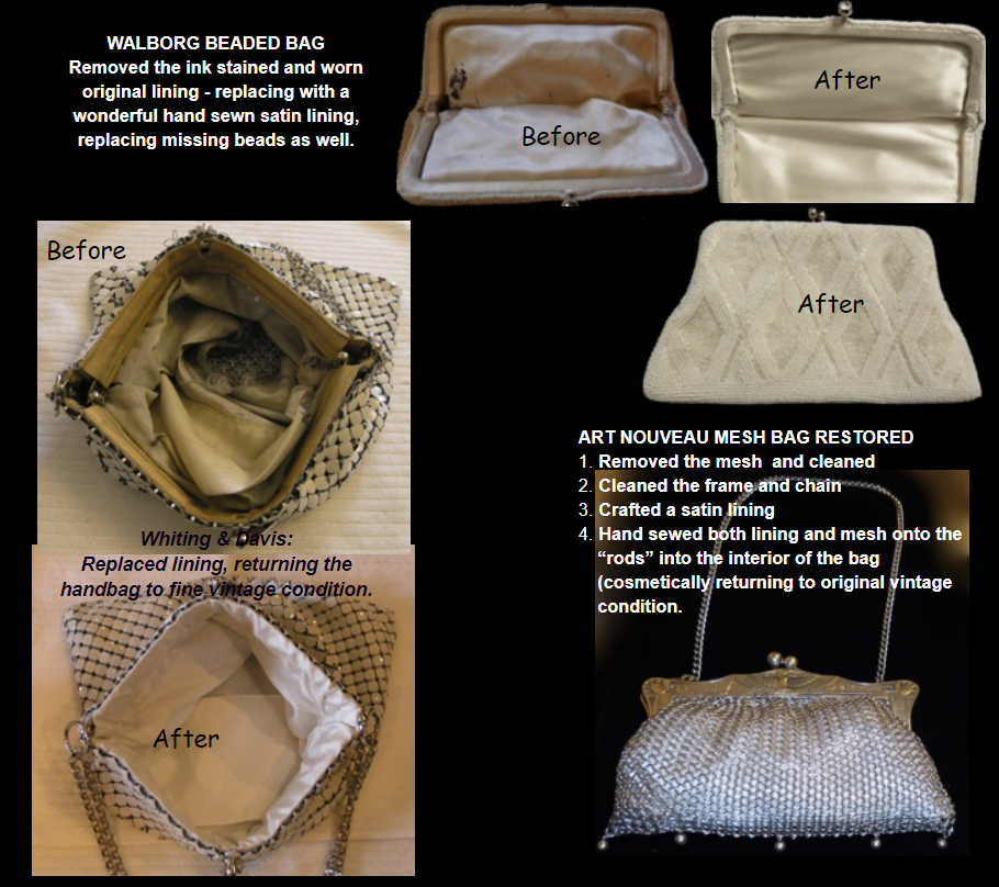 Vintage Handbags - Vintage Repairs by Linda LLC
