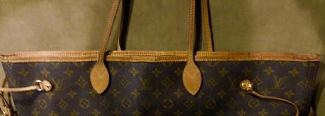 Large Louis Vuitton Handbag Repair by Linda LLC Before