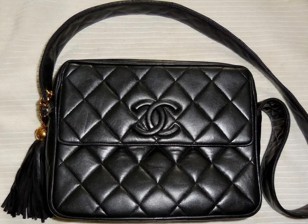 Vintage Black Chanel Handbag Repair by Linda LLC