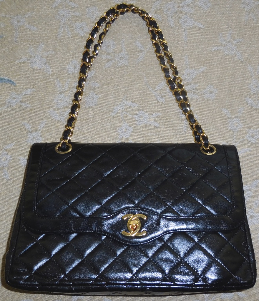 Vintage Black Chanel Handbag Repair by Linda LLC