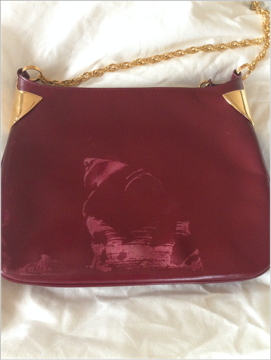 Gucci Red Handbag Repair by Linda LLC Before